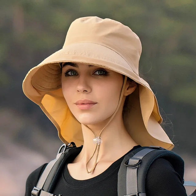 Levoire | Chapeau d'été avec Style Élegant et Protection Solaire pour Aventures en Plein Air Café