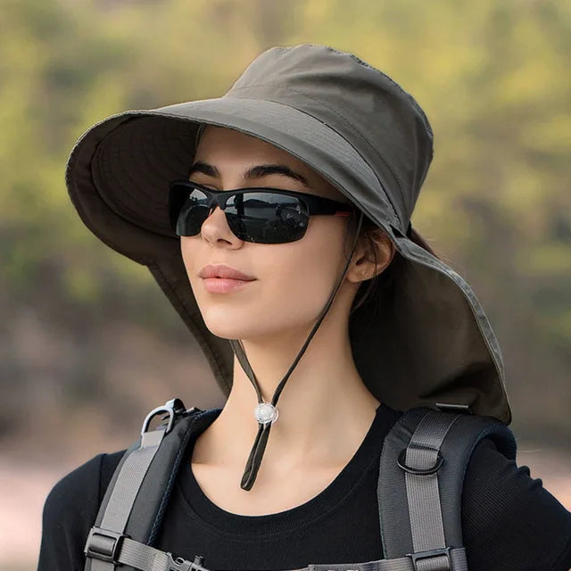 Levoire | Chapeau d'été avec Style Élegant et Protection Solaire pour Aventures en Plein Air Vert