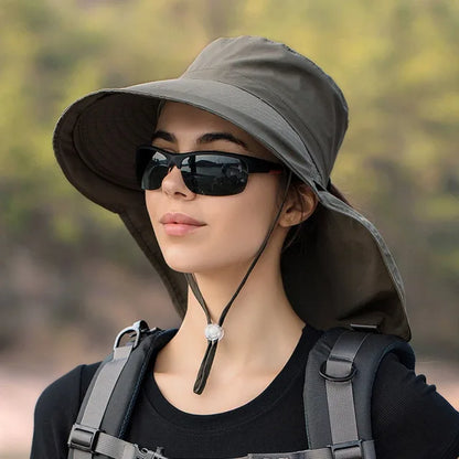 Levoire | Chapeau d'été avec Style Élegant et Protection Solaire pour Aventures en Plein Air Vert