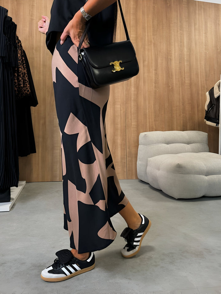 Levoire | Jupe Audacieuse Avec Motif Animal Et Taille Haute Pour Femmes