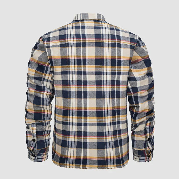 Levoire | Chemise, Manches Longues, Fermeture Bouton, Chemise À Carreaux, Vêtements Pour Hommes