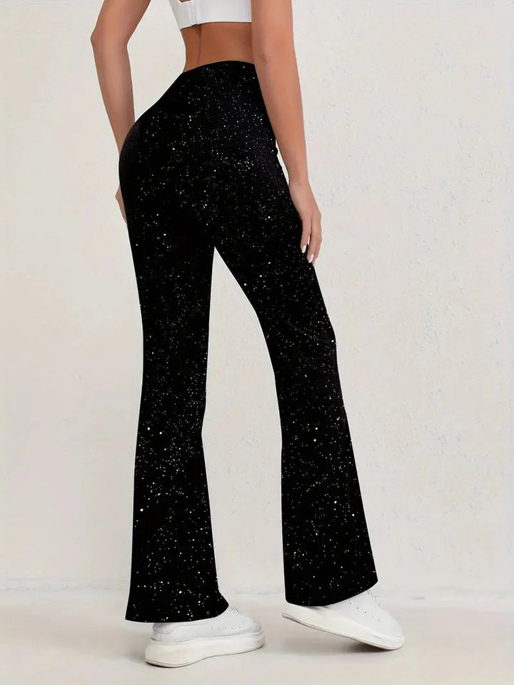 Levoire | Pantalon, Taille Haute, Jambes Amples, Pantalon À Fond Évasé, Pantalon Femme