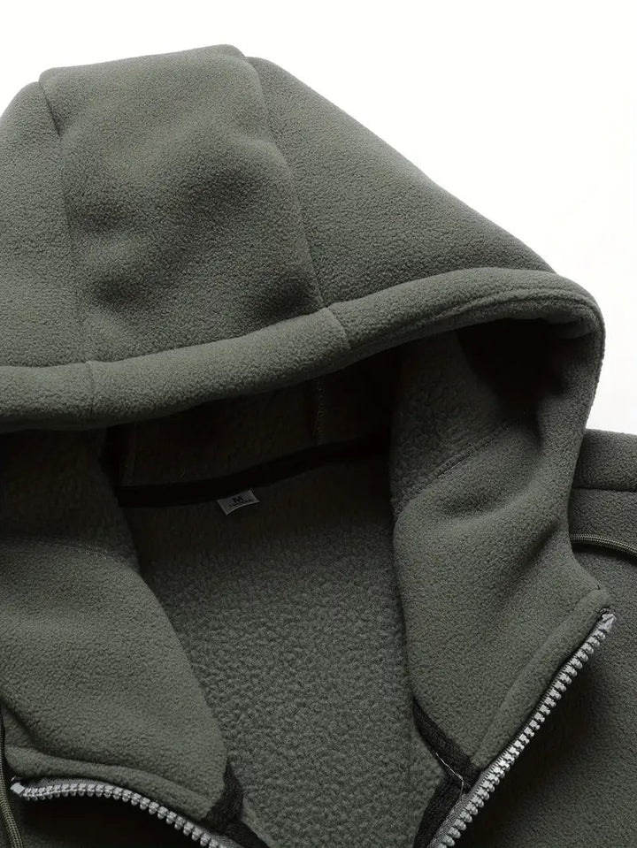 Levoire | Capuche Fleece Avec Fermeture Éclair Vêtements Pour Hommes