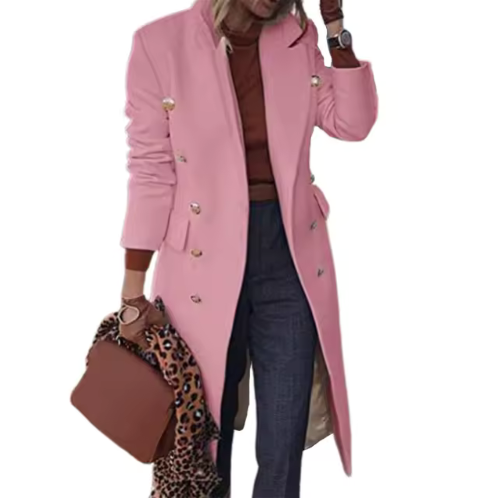 Levoire | Veste Hiver Élégante & Sans Effort Rose
