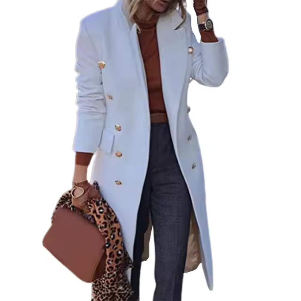 Levoire | Veste Hiver Élégante & Sans Effort Blanc