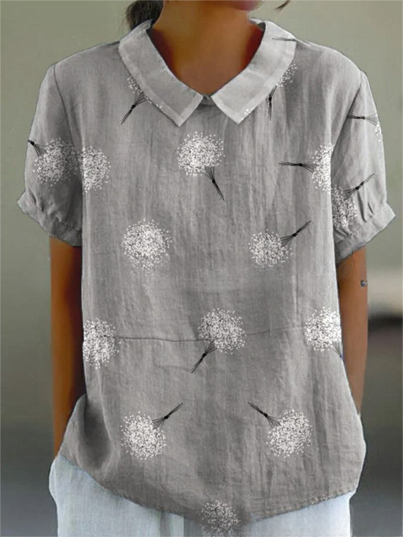 Levoire | Blouse Féminine Élégante Avec Motif Floral