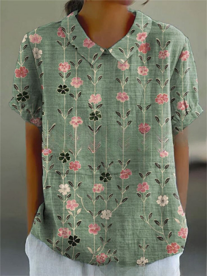 Levoire | Blouse Féminine Élégante Avec Motif Floral Motif floral 5
