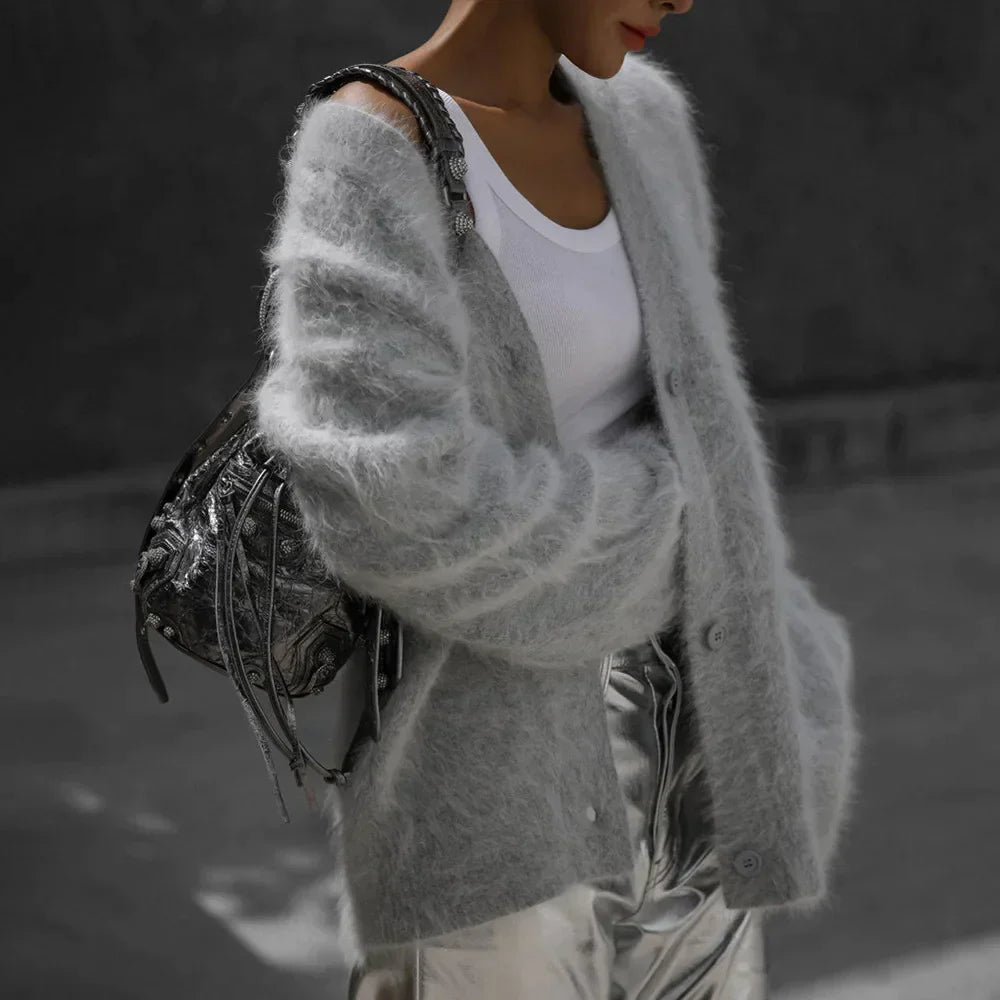 Levoire | Gilet Pour Femmes Avec Patte De Boutonnage Surdimensionnée