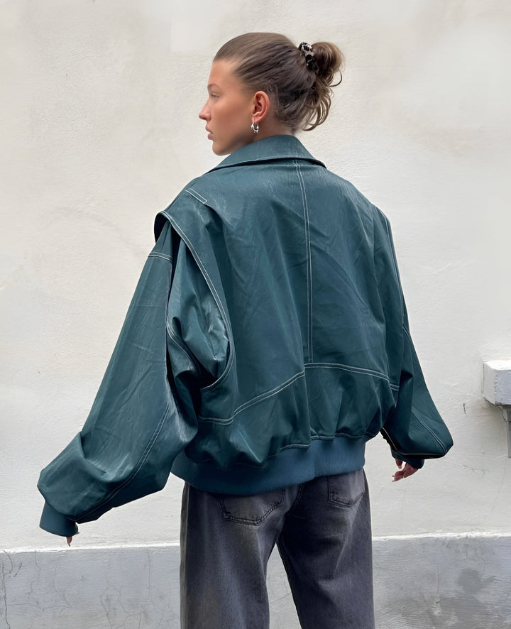 Levoire | Imitation Cuir Bomberjacke