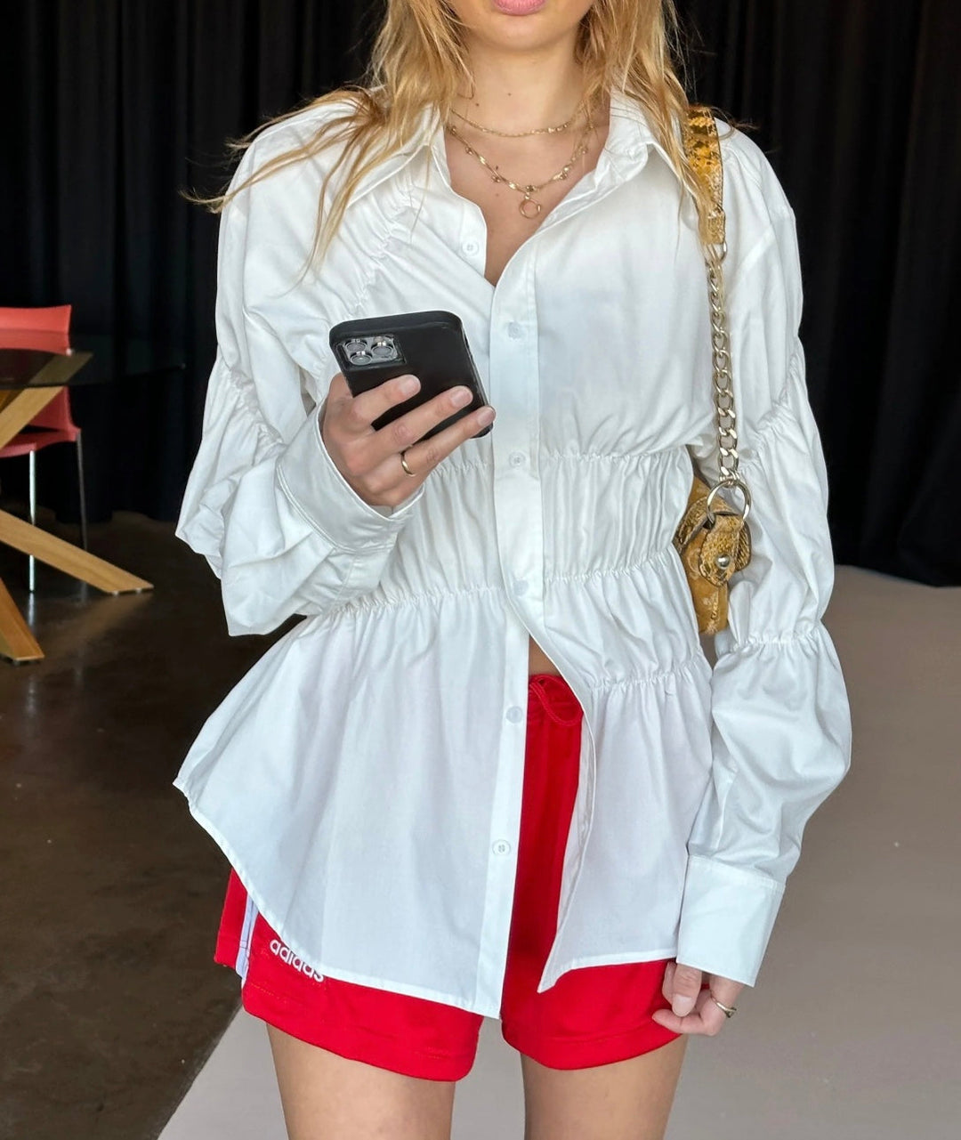 Levoire | Chemise Rippée Tendance Blanc