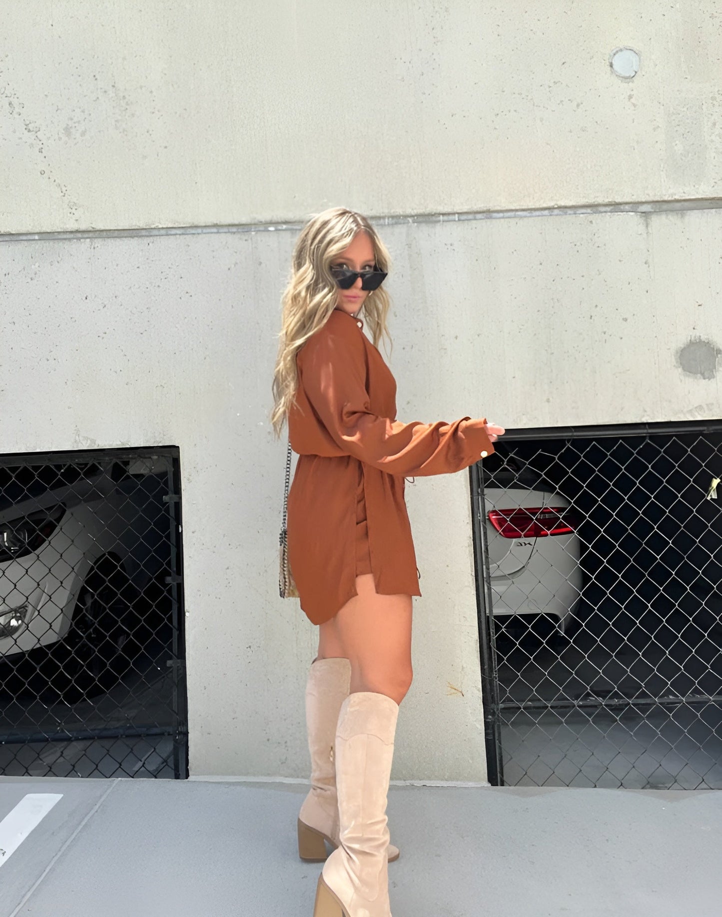 Levoire | Combinaison en satin tendance