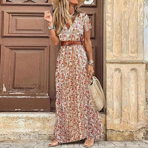 Levoire | Long Ibiza Robe Plissée