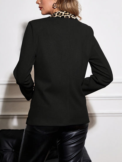 Levoire | Blazers Élégants Avec Accent En Motif Léopard