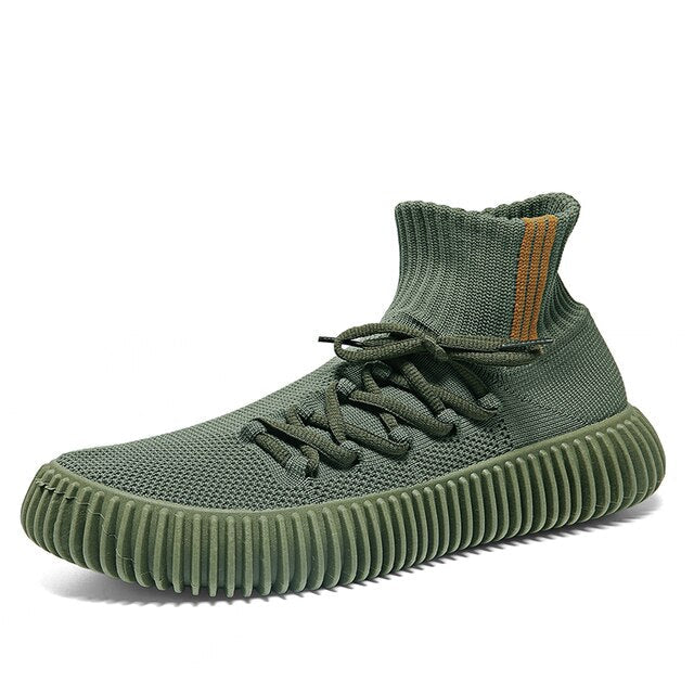 Levoire | Chaussures De Randonnée Suspendues Avec Semelle Orthopédique Pour Hommes Vert Foncé