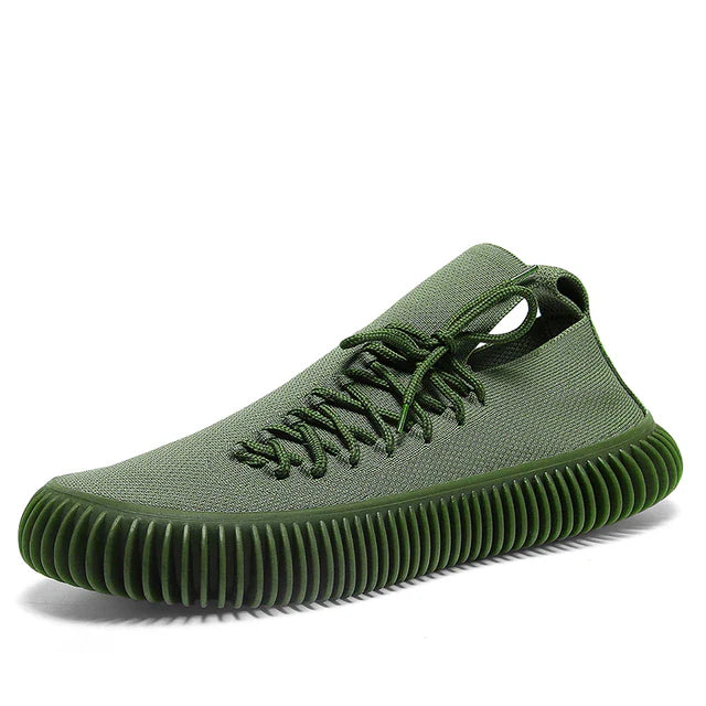 Levoire | Chaussures De Randonnée Suspendues Avec Semelle Orthopédique Pour Hommes Vert