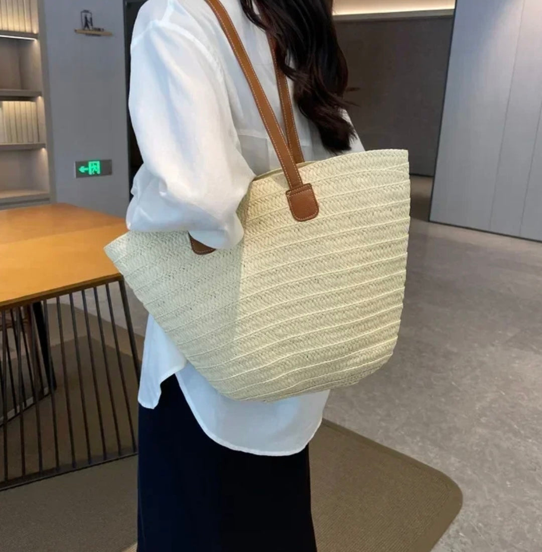 Levoire | Sac De Plage En Paille