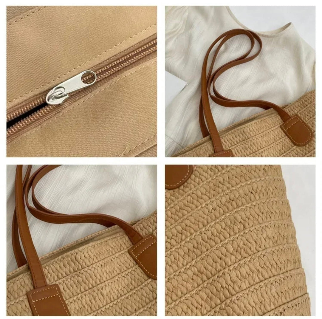 Levoire | Sac De Plage En Paille