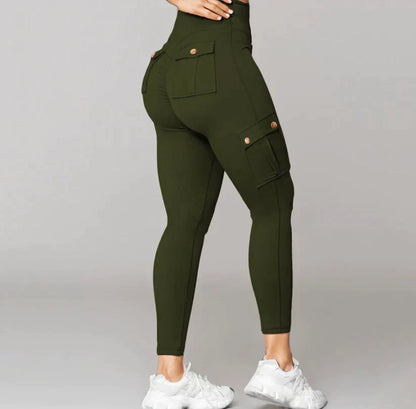 Levoire | Leggings Cargo Pour Femmes Vert