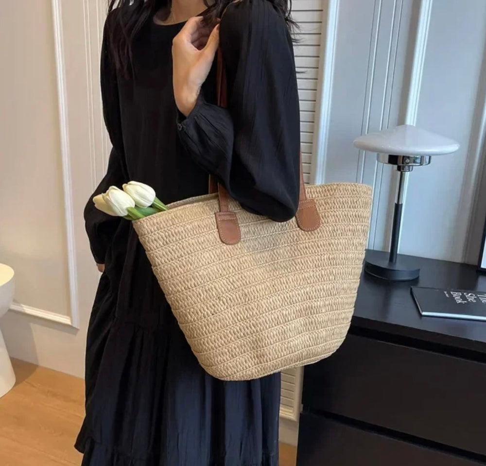 Levoire | Sac De Plage En Paille