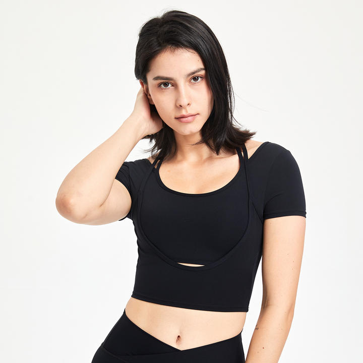 Levoire | Top De Sport Fonctionnel Noir