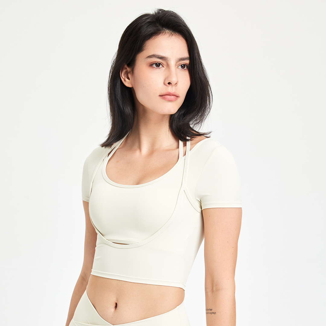 Levoire | Top De Sport Fonctionnel Blanc