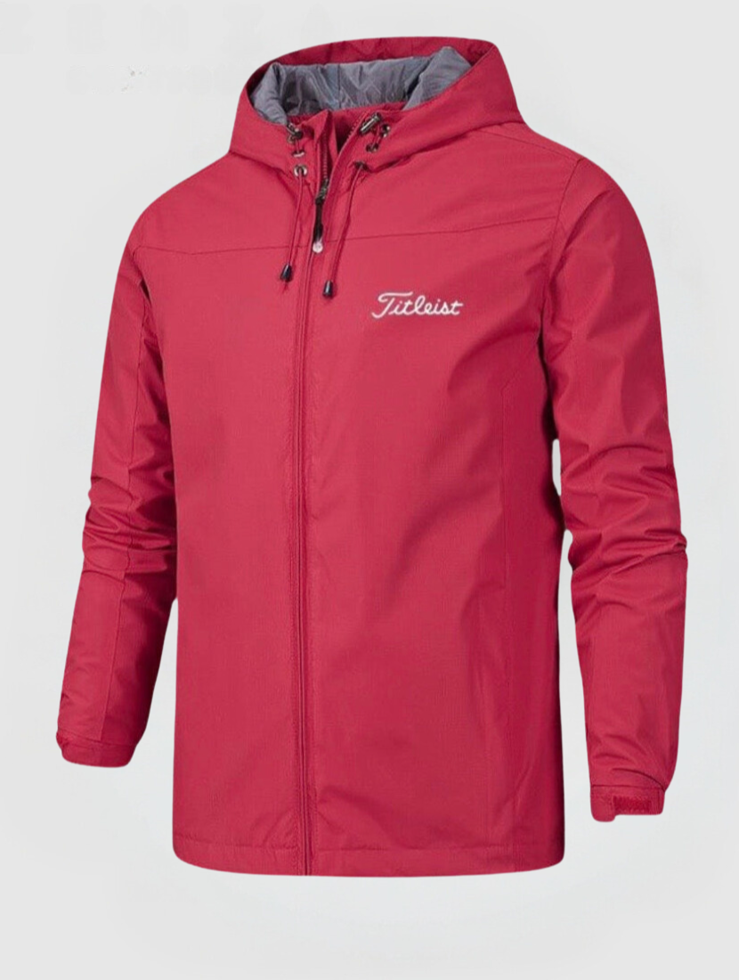 Levoire | Veste Coupe-Vent Pour Hommes (Automne) Rot