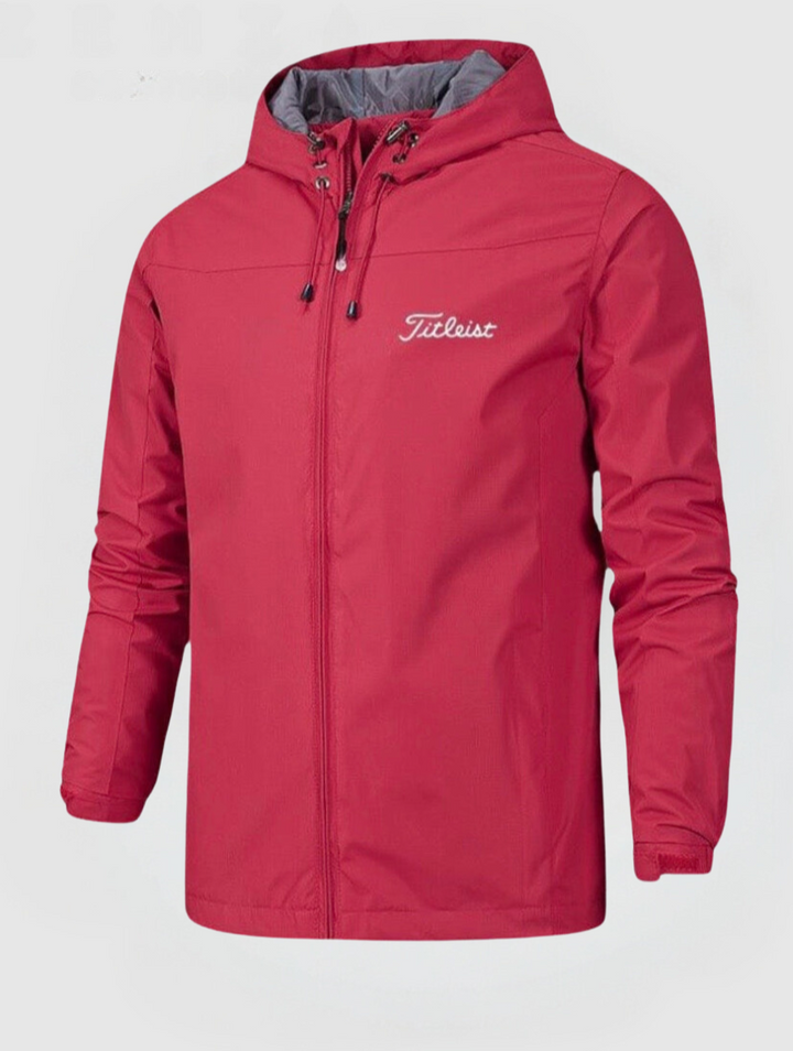 Levoire | Veste Coupe-Vent Pour Hommes (Automne) Rot