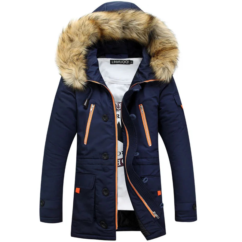 Levoire | Hoodie Dicker Bleu marine