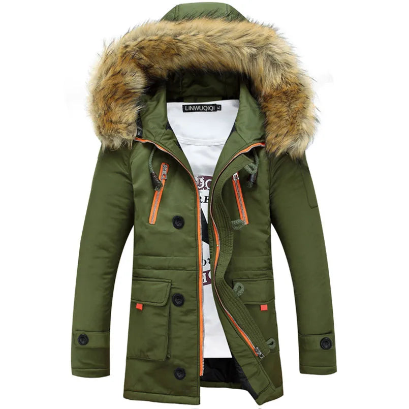 Levoire | Hoodie Dicker Vert olive