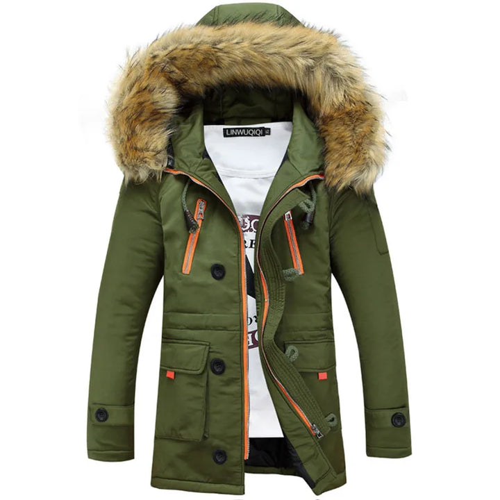 Levoire | Hoodie Dicker Vert olive
