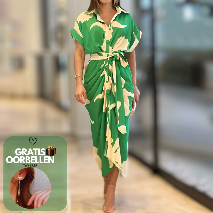 Levoire | Robe D'Été Légère Pour Femmes Vert