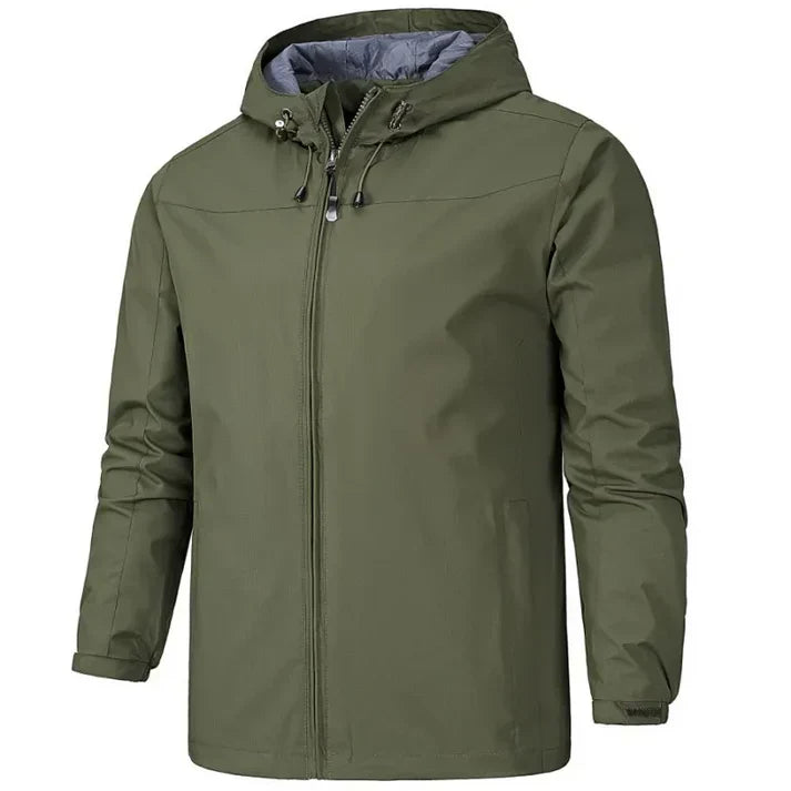 Levoire | Veste De Plein Air Déperlant Vert armée