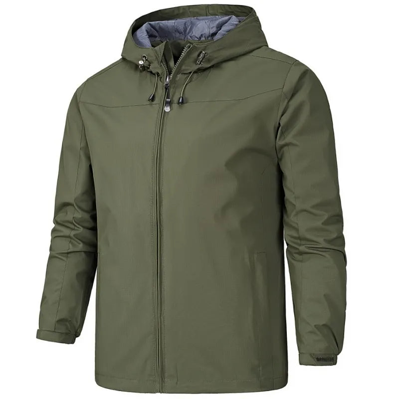 Levoire | Veste D'Automne Déperlant Vert olive