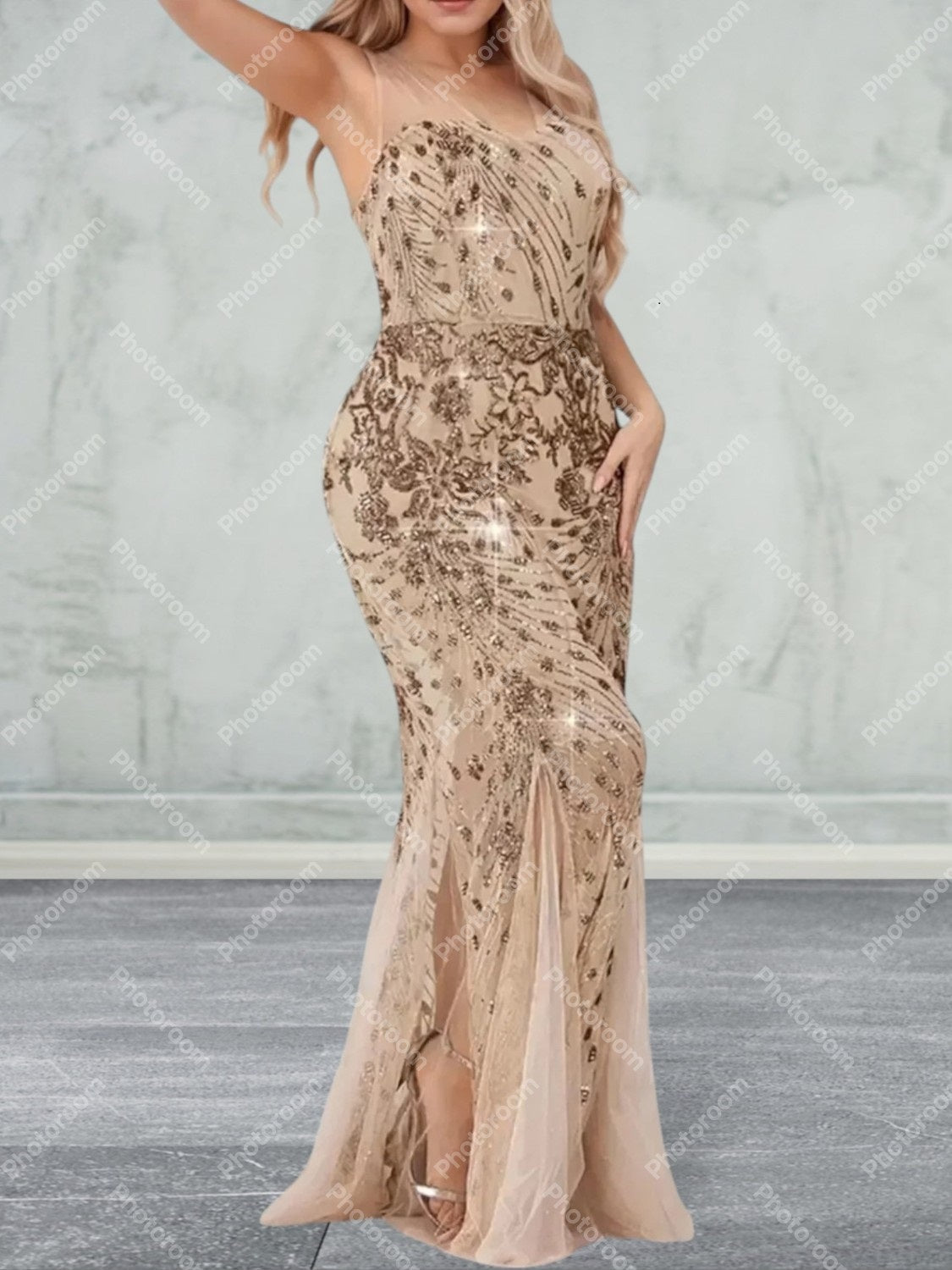 Levoire | Grande Taille Robe De Soirée Sans Manches Bodycon