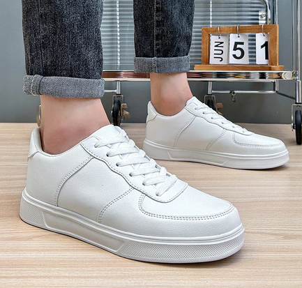 Levoire | Rentou Unisex Tennis Avec Semelle Orthopédique Blanc