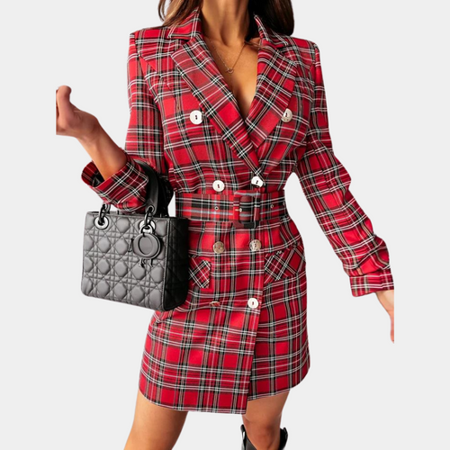 Levoire | Robe Élégante Avec Ceinture Pour Femmes