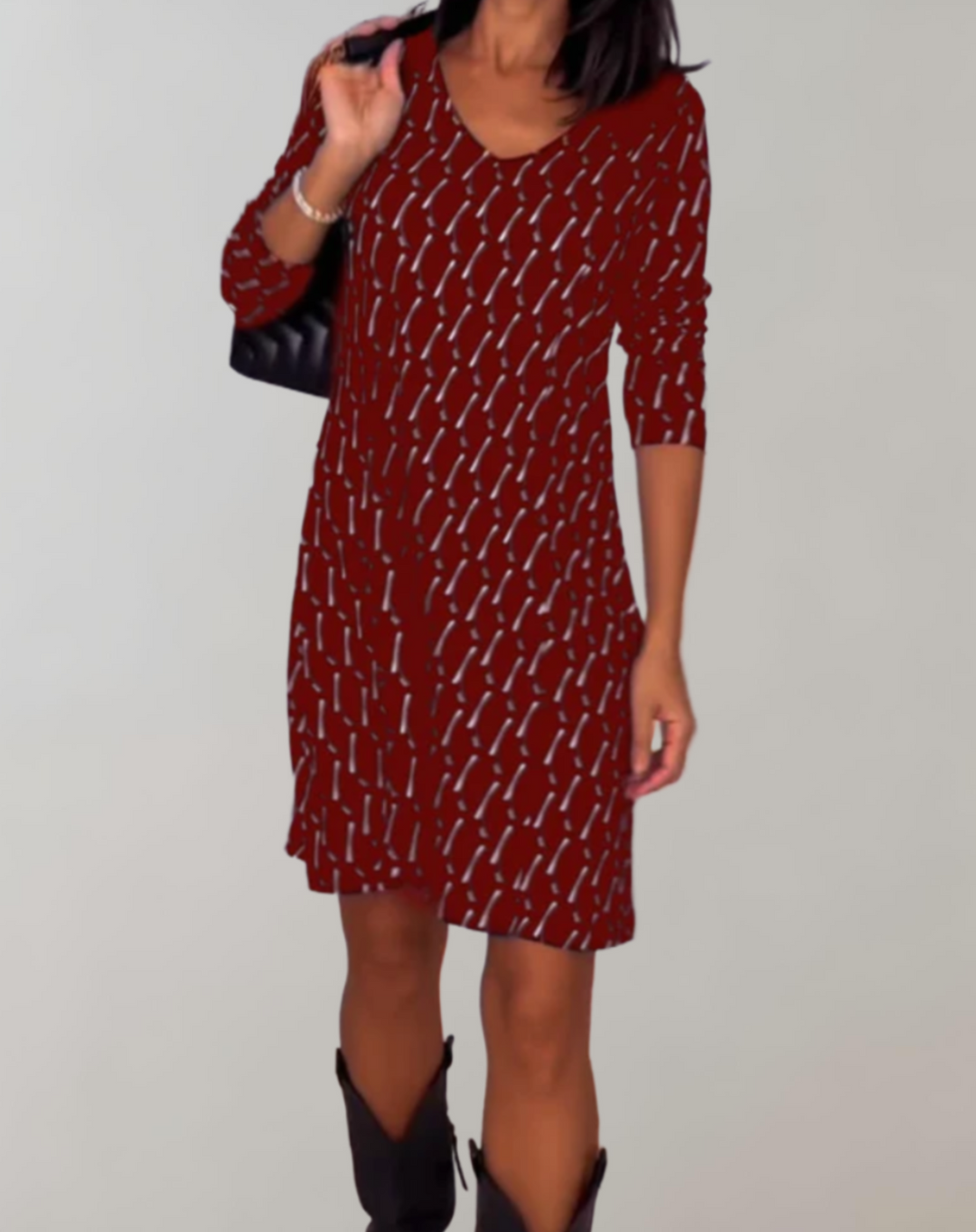 Levoire | Robe D'Été Légère À Motif Floral Rot
