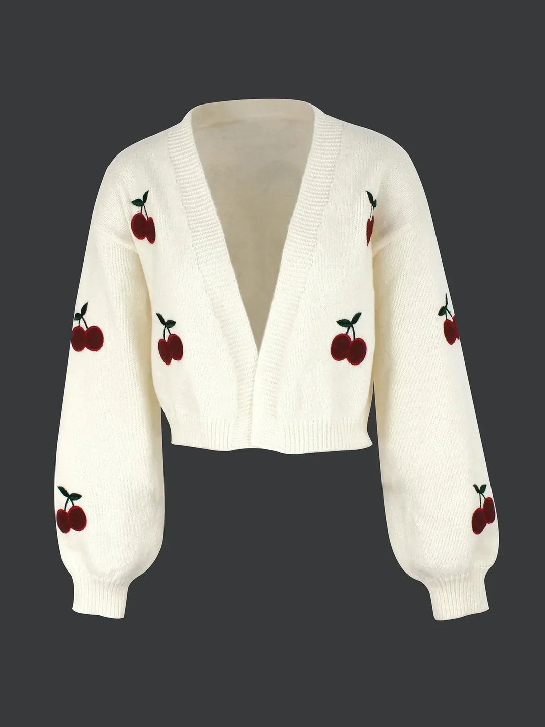 Levoire | Cerise Blanc Gilet Épais Gilet Pour Femmes