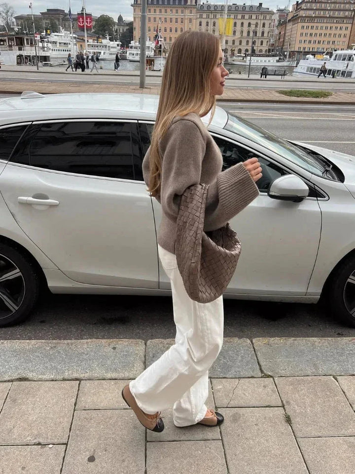 Levoire | Gilet À Col V Poches Boutonnage Gilet Gilet Pour Femmes