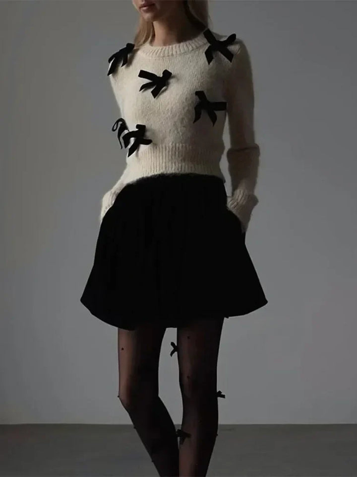 Levoire | Pull Noué Blanc Pull Femme