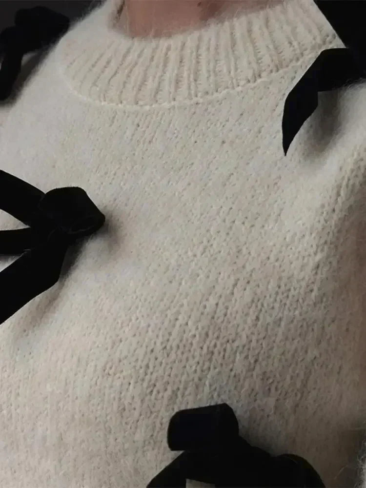 Levoire | Pull Noué Blanc Pull Femme