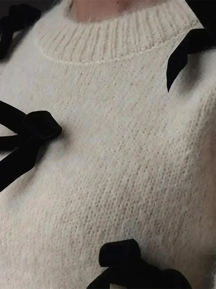 Levoire | Pull Noué Blanc Pull Femme
