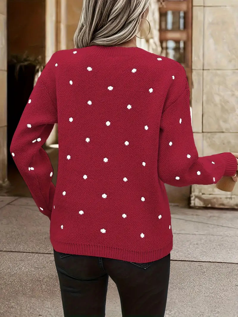 Levoire | Pull Femme À Manches Longues Et Col Rond