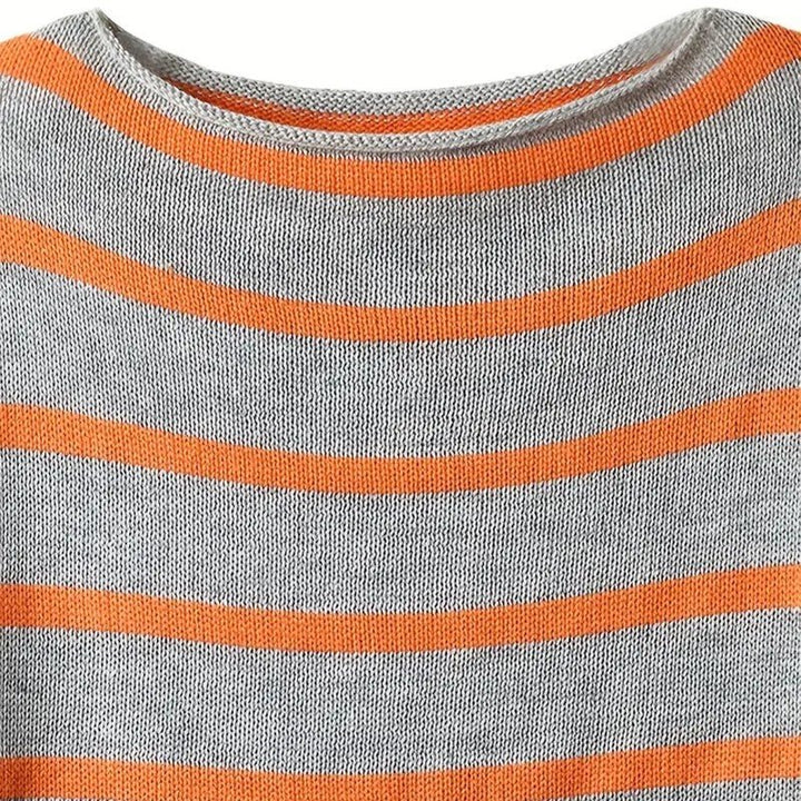 Levoire | Pull Rayé Modèle Ample Grand Pull Vêtements Femme