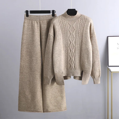 Levoire | Ensemble Deux Pièces Grandes Tailles Pantalons Larges Ensemble Deux Pièces Vêtements D'Intérieur Pour Femmes