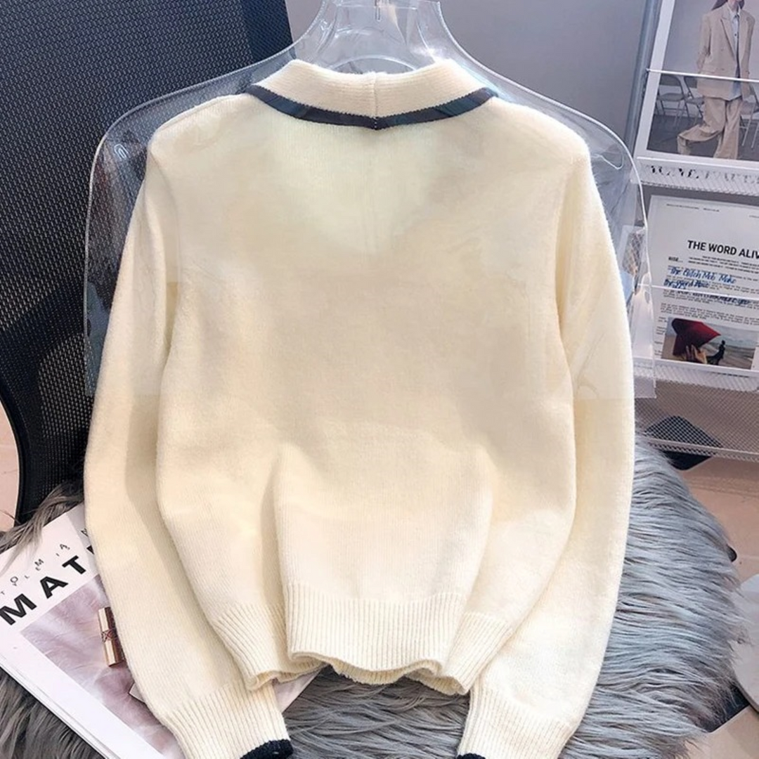 Levoire | Gilet En Version Unie Avec Col En Boucle