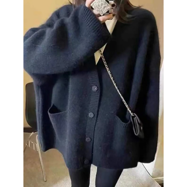 Levoire | Cardigan De Style Coréen Avec Coupe Décontractée