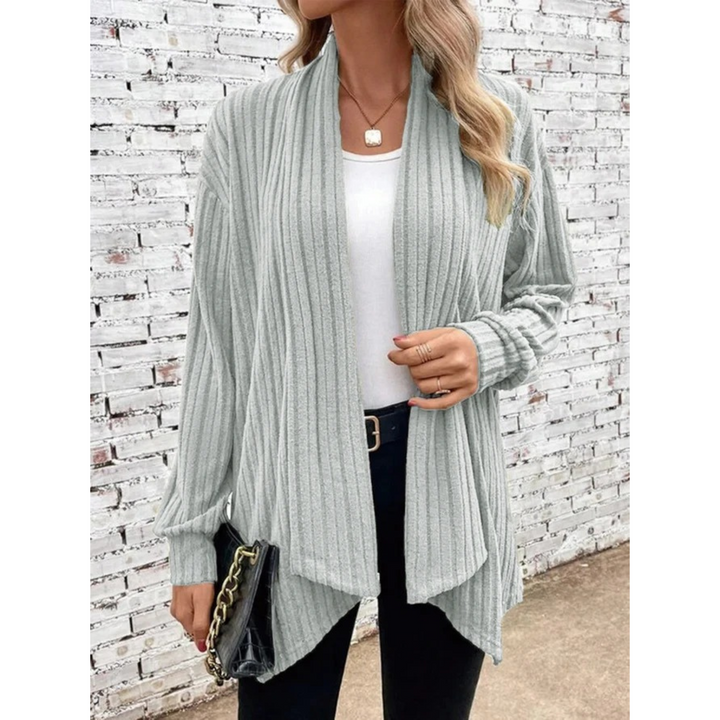Levoire | Gilet En Tricot Style Chauve-Souris Unicolore Gris