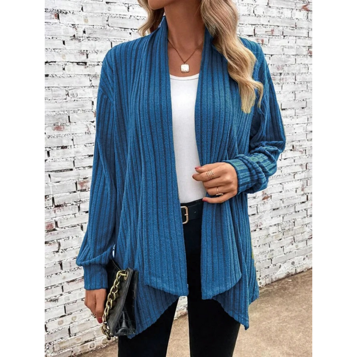 Levoire | Gilet En Tricot Style Chauve-Souris Unicolore Bleu
