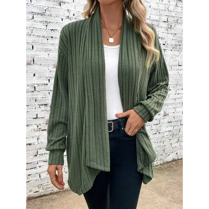 Levoire | Gilet En Tricot Style Chauve-Souris Unicolore Vert